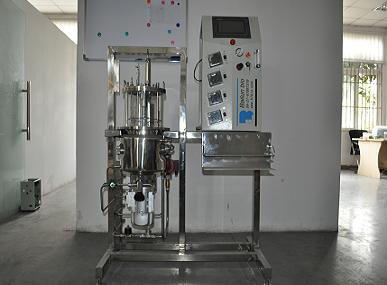 BLBIO-10GCAV 10升磁力搅拌原位灭菌玻璃发酵罐（立式）