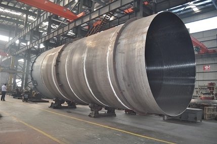 Beijing200m³ after fermentation tank is being processed